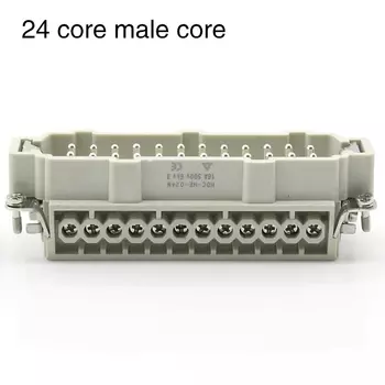 Авиационный разъем WZAZDQ HDC-HE-24-M/F 24-контактный 16A500V