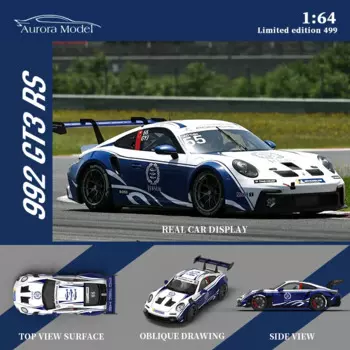 Аврора 1:64 модель автомобиля PO 992 GT3 RS литой спортивный автомобиль-покрытие Jebsen