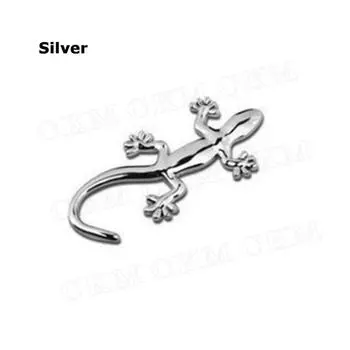 Авто аксессуары, материал из алюминиевого сплава, ящерица, 3D эмблема, наклейка, аксессуары для всех инструментов для украшения автомобиля, Стайлинг