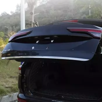 Авто для Mitsubishi Outlander 2024 2023 2022, украшение багажника автомобиля, антифрикционная полоса, задняя дверь, молдинг, накладка
