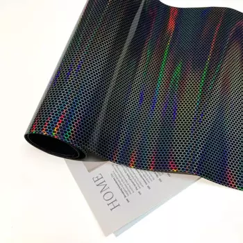 Авто Фара Задний Фонарь Лазерная Сотовая Лампа Пленка Виниловая Наклейка Для Автомобиля Водостойкая Тонировочная Пленка Проти...