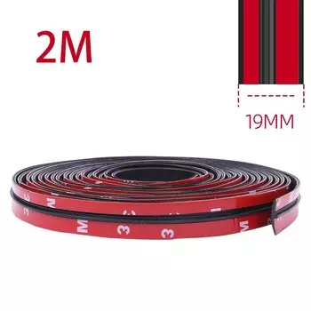 Авто уплотнительная защитная наклейка, автомобильные резиновые уплотнительные ленты, край окна, лобовое стекло, крыша, резиновая уплотнительная лента, шумоизоляционные аксессуары