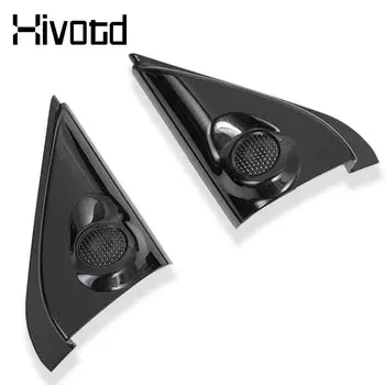 Авто внутренний передний треугольный чехол, внутренняя отделка, защита громкоговорителя, автомобильные аксессуары для Mitsubishi Outlander 3 2022-2016