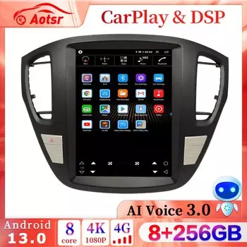 Автомагнитола 12,1 дюймов для Toyota Highlander Kluger 2001-2007, радио, Android 13,0, автомобильный мультимедийный стереоплеер, головное устройство с GPS-навигацией