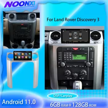 Автомагнитола 2 Din для Land Rover Discovery 3 L320 LR3 L319 2004 - 2009 Android 11,0