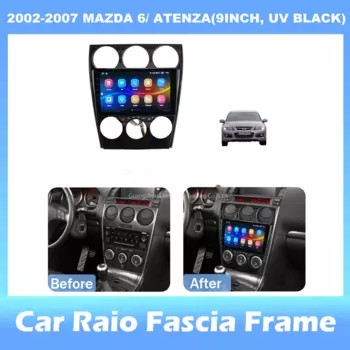 Автомагнитола 2Din для MAZDA 6/ ATENZA 200-2007, 9 дюймов