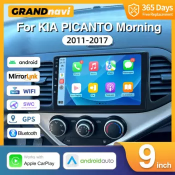 Автомагнитола 2DIN на Android 11 для KIA PICANTO Morning 2011-2017