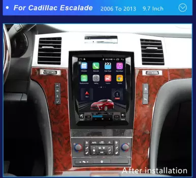 Автомагнитола 6G128G Android 11 для Cadillac Escalade /SLS 4G WiFi USB