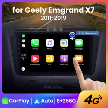 Автомагнитола AWESAFE PX9 для Geely Emgrand X7 GX7 EX7 2011-2019, 2 din, Android
