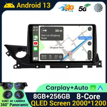 Автомагнитола Carplay для Mazda 6 Mazda6 III 3 GJ GL ATENZA 2018 2019 2020 2021