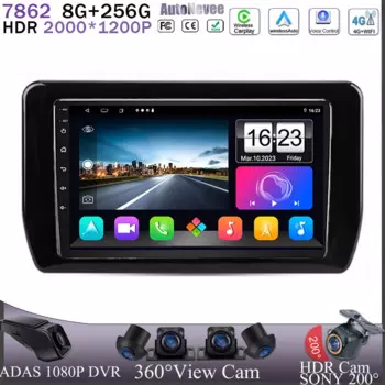 Автомагнитола carplay для Toyota Avanza Veloz 2021-2023, 2 din, GPS, Android