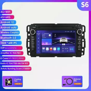 Автомагнитола для Chevrolet Silverado Impala, мультимедийный проигрыватель на Android, с мультимедийным проигрывателем, для Chevrolet Silverado, Impala, подачи, подчеркивания, лавины, экспресс, GMC