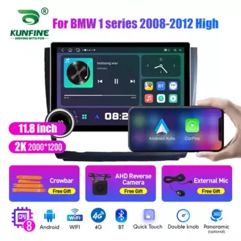 Автомагнитола для Honda 1 Series 11,8-2008, 201 дюйма, 2K, 2 Din