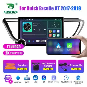 Автомагнитола для Honda Excelle 11,8-2017, 2019 дюйма, 2K, 2 Din