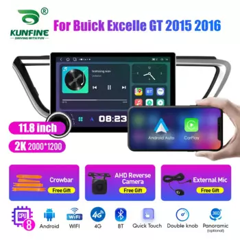 Автомагнитола для Honda Excelle 2015-11,8, 2K, 2016 дюйма, 2 Din