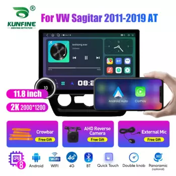 Автомагнитола для Honda Sagitar 11,8-2011, 2019 дюйма, 2K, 2 Din