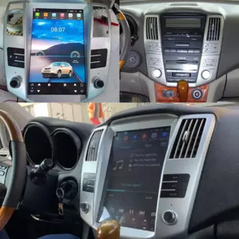 Автомагнитола для Lexus RX RX300, RX330, RX350, RX400H, Android 13