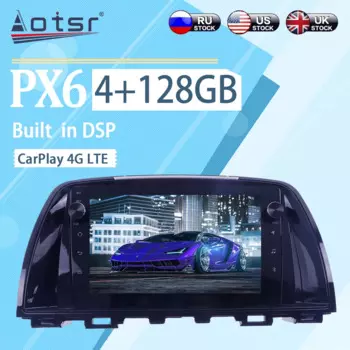 Автомагнитола для Mazda Atenza Atez, 2Din, Android 10, GPS