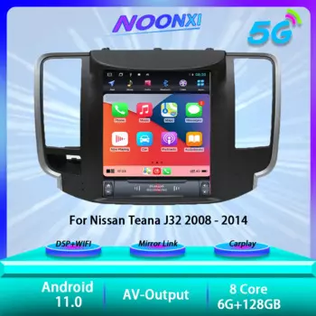 Автомагнитола для Nissan Teana J32 128-2008, Android 2014, 11,0 ГГц