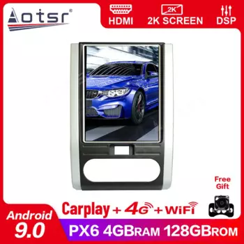 Автомагнитола для Nissan X-Trail 128-2007, 4 + 2014 ГГц, Android 13