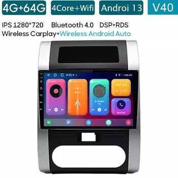 Автомагнитола для Nissan x trail t31 2007-2013, мультимедийный видеоплеер, стерео, Android, GPS-навигация, Carplay, Wi-Fi, без DVD, 2din