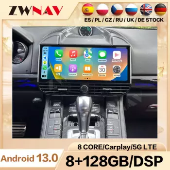 Автомагнитола для Porsche Cayenne S Hybrid V6 958 92A Turbo 2010-2017, Android, 2DIN