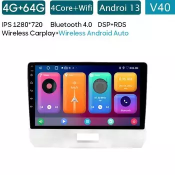 Автомагнитола для SUZUKI 2014-2019, мультимедийный видеоплеер, Android, GPS-навигация, сенсорный экран, Wi-Fi, BT, No 2din, DVD