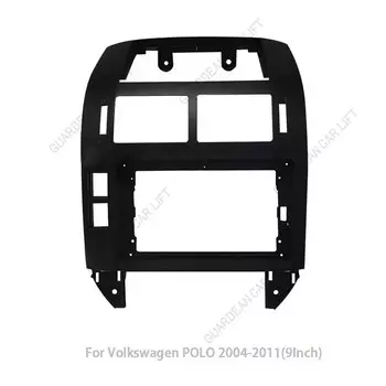 Автомагнитола для Volkswagen POLO 2004-2011(9 дюймов), облицовка для автомобиля, Android, GPS, MP5, стереоплеер, типоразмер 2 Din, монтажная рамка для приборной панели