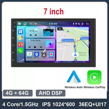 Автомагнитола ESSGOO, мультимедийная Беспроводная стерео-система на Android, с GPS, для Volkswagen, Nissan, Hyundai, Kia, Toyota, Ford, типоразмер 2 Din