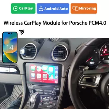 Автомагнитола iCarPlay, Android, с модулем воспроизведения музыки, GPS, для Porsche PCM4.0, автомагнитола Cayenne Boxster, Macan, Cayman 911