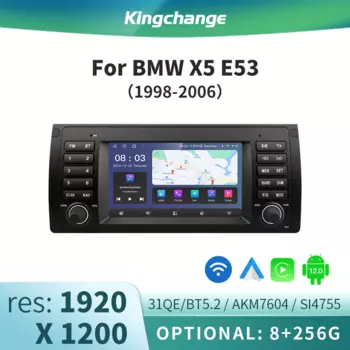 Автомагнитола Kingchange 7 ''для BMW 5 E39 1995 - 2003 E53 X5 M5