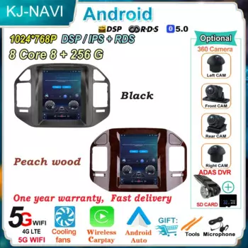 Автомагнитола Mitsubishi Pajero 3 V60 V68 V73 9,7-1999, 2011 дюйма, Android 14