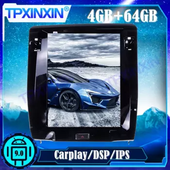 Автомагнитола на Android 9,0, 64 ГБ, для Maserati Quattroporte M156 2013 ~ 2020, мультимедийный плеер с GPS Навигатором, автомобильное стерео головное устройство DSP Carplay