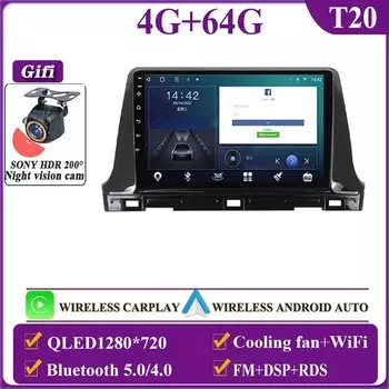 Автомагнитола на Android для KIA SELTOS 2020, автомобильный радиоплеер, Авторадио, стерео, ad alte, prestazioni, навигация, видео, GPS, HDR, QLED