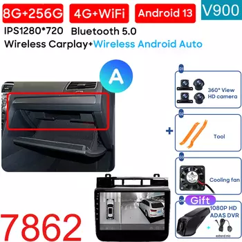 Автомагнитола на Android для Volkswagen Touareg FL NF 2010-2018, автомобильное радио, мультимедийный стереоплеер, навигация, GPS, головное устройство без 2din dvd