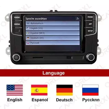 Автомагнитола Noname RCD360Pro 2 MIB Carplay мультимедийный плеер на Android 6RD035187B для VW Passat B5 B6 Golf MK5 6 Polo CC Jetta