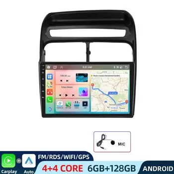 Автомагнитола Podofo для Fiat Linea 2007-2012, мультимедийный видеоплеер, навигация, стерео, GPS, Android, 2din, 2 din, dvd