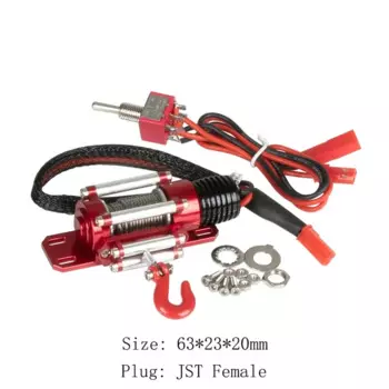 Автоматическая металлическая лебедка для RC-авто 1/10