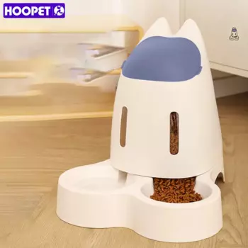 Автоматическая миска для кошек HOOPET, дозатор воды для собак, аксессуары для кормления домашних животных