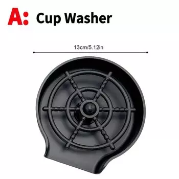 Автоматическая мойка для стекла, мойка высокого давления, автоматическая мойка для стеклянных чашек, аксессуары для кухонной мойки для бара, пива, чая с молоком, очиститель чашек