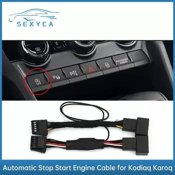 Автоматическая остановка запуска системы двигателя отменный кабель управление устройством датчик остановки заглушка для Skoda Octiava Super B Fabia Scala Kodiaq