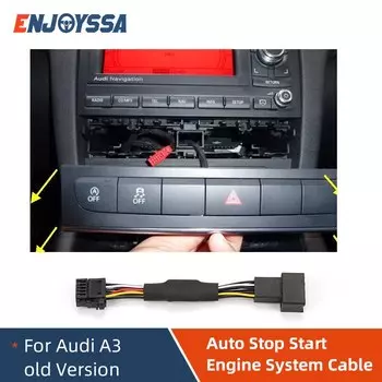 Автоматическая остановка запуска системы двигателя выключение устройства управления штепсельная вилка датчика отключения для старой версии Audi A3