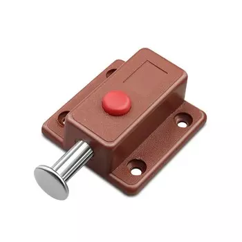 Пластиковая Закрытая защелка для дверей шкафов и окон, автоматическая пружинная защелка, мебельная фурнитура, открытая защелка