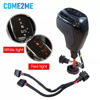 Автоматическая ручка переключения передач DSG в белом роде, электронный рычаг переключения передач для Golf 6 7 Passat CC B7 Jetta Tiguan Touran