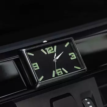 Автоматические часы-Калибр, кварцевые часы-держатели, автомобильные аксессуары для стайлинга автомобилей, квадратные часы, электронный зажим на вентиляционное отверстие