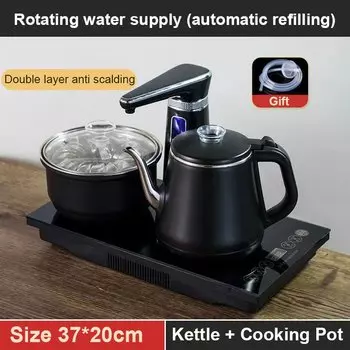 Автоматический электрический чайник из нержавеющей стали 0.8 л 220В