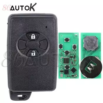 Автоматический дистанционный ключ 271451 -6340 чехол для ключа Toyota Axio Premio 4D чип 312 МГц, замена смарт-ключа автомобиля, 2/3 кнопки