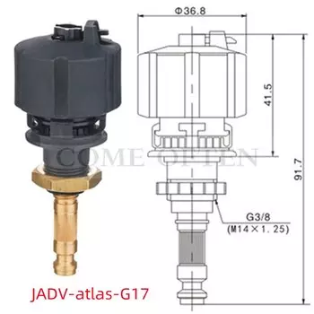 Автоматический дренажный клапан DUTY CYCLE COH-058