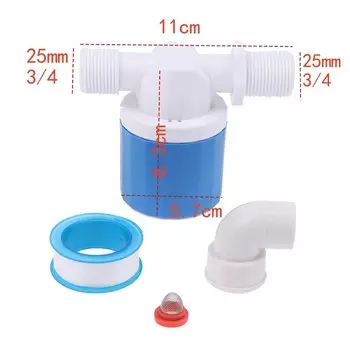 Автоматический клапан регулировки уровня воды HELTC 1/2" 3/4"