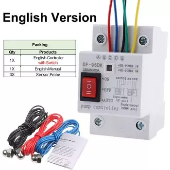 Автоматический контроллер уровня воды DMWD DF-96D 220В